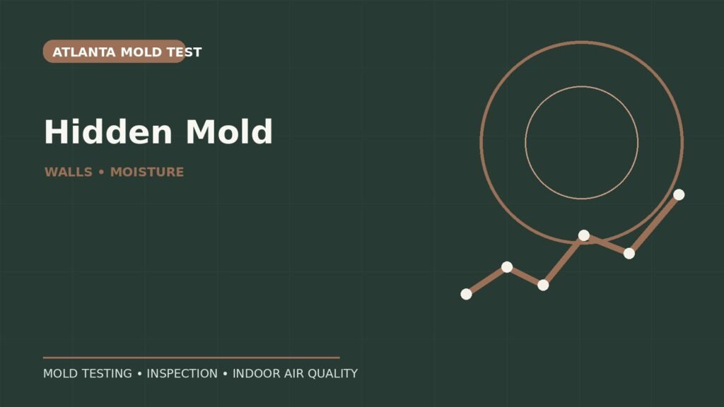 Can Mold Be Hidden Behind Drywall Without Visible Signs? | Atlanta Mold Test