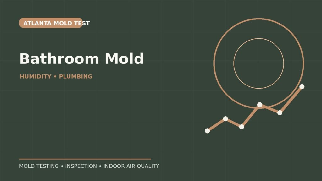 Why Mold Keeps Coming Back in a Bathroom | Atlanta Mold Test